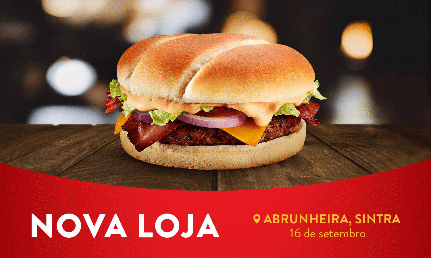 Banner Nova loja em Sintra