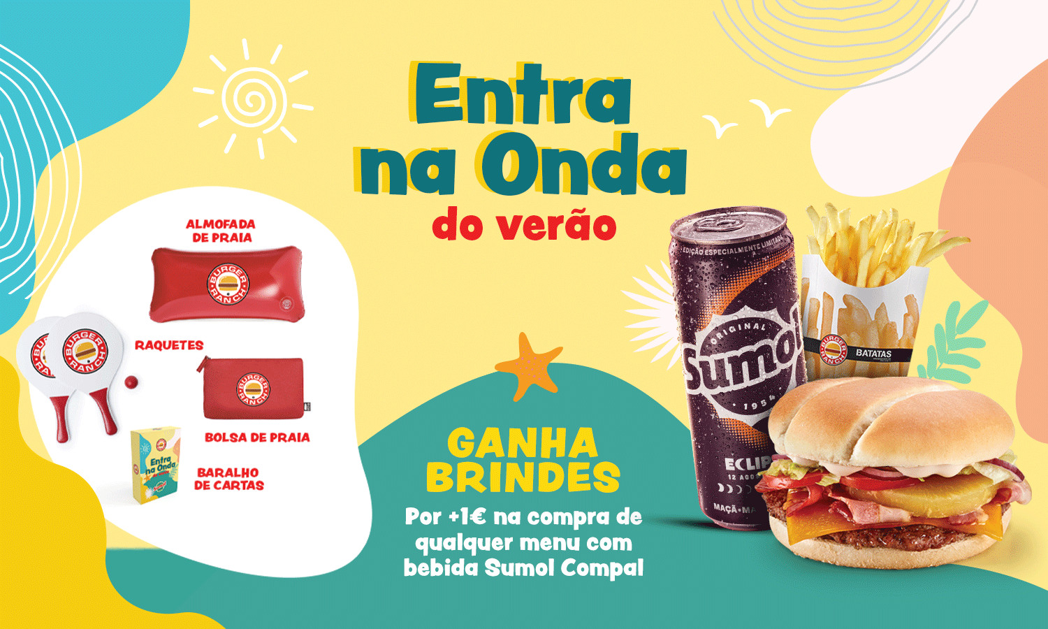 Promoção de verão com parceria Sumol